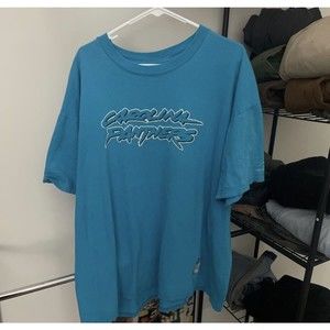 vintage reebok panthers shirt Size Xl